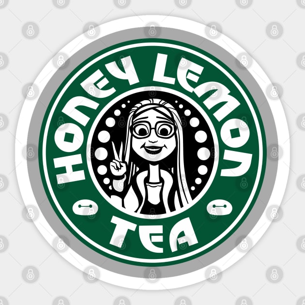 Honey Lemon Tea Sticker by Ellador